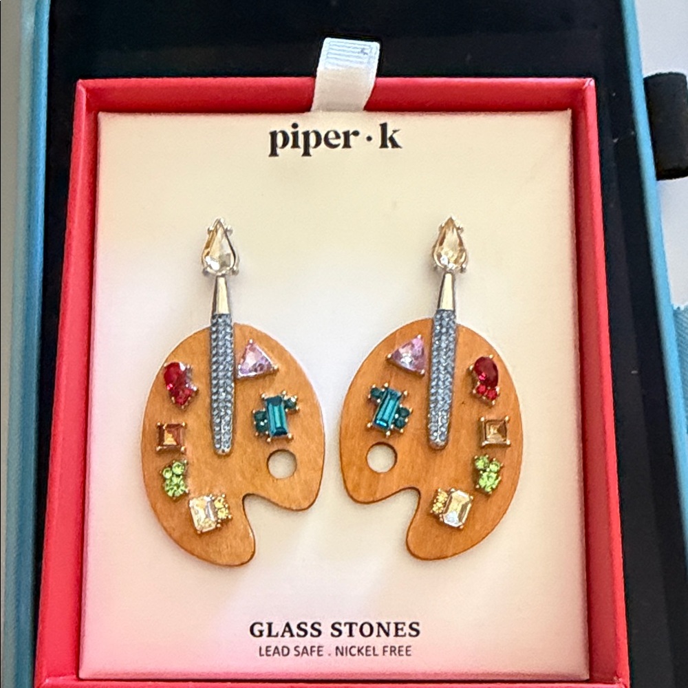 Piper K Painters palette earrings